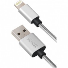 Yenkee - Cablu USB pentru iPhone 1m - Silver / Blue