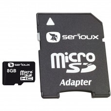 Card memorie + adaptor 8GB Serioux